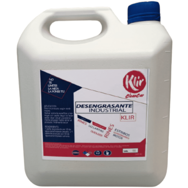 Desengrasante Industrial Klir – Galón 4L