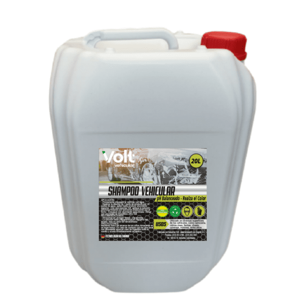Shampoo Concentrado Para Carros Con pH Neutro 20L