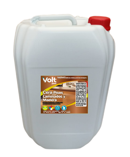Cera Para Pisos Laminados y Madera 20L