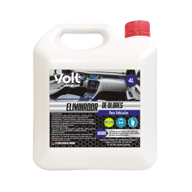 Eliminador de olores – Línea automotriz 4L